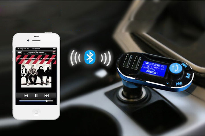 Tẩu BT66 hỗ trợ phát nhạc từ điện thoại qua kết nối Bluetooth