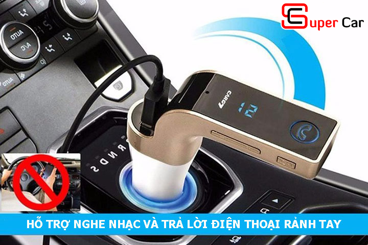 Tẩu nghe nhạc G7 có nhiều chức năng tiện lợi