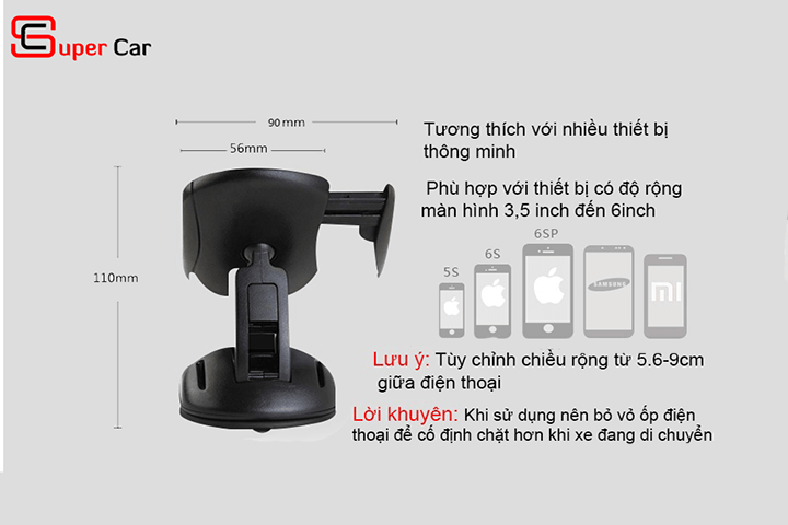 Giá đỡ điện thoại hình chuột máy tính có thể sử dụng để giữ nhiều dòng điện thoại