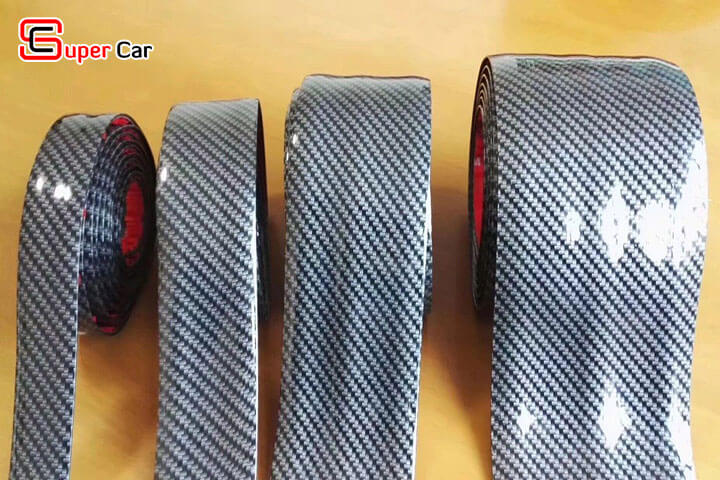 Nẹp carbon chống trầy xước xe ô tô 3